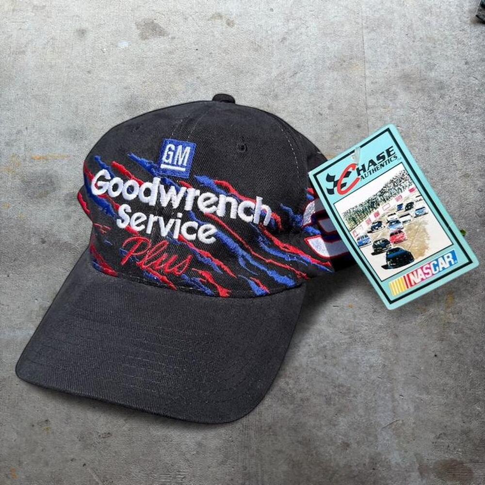 Vintage 90s color splash cap NWT Dale Earnhardt Sr. NASCAR Chase Authentics